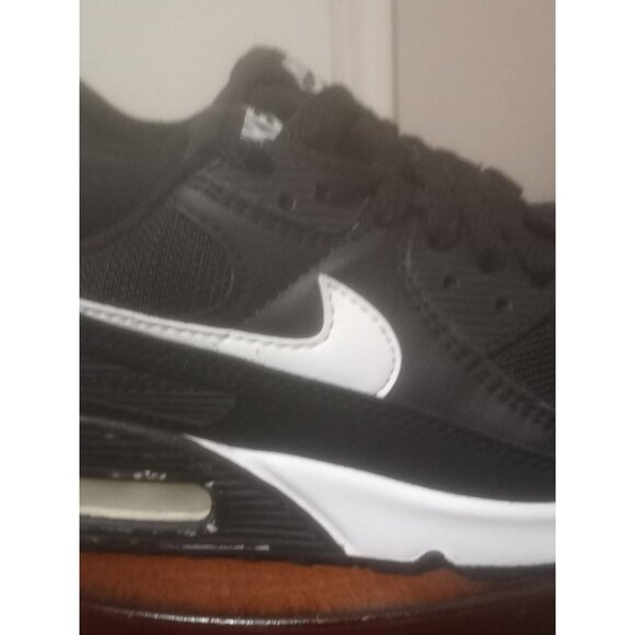 Nike Womens Air Max 90 CQ2560-001 Black Running Shoes Sneakers Size 9.5 - Picture 6 of 13
